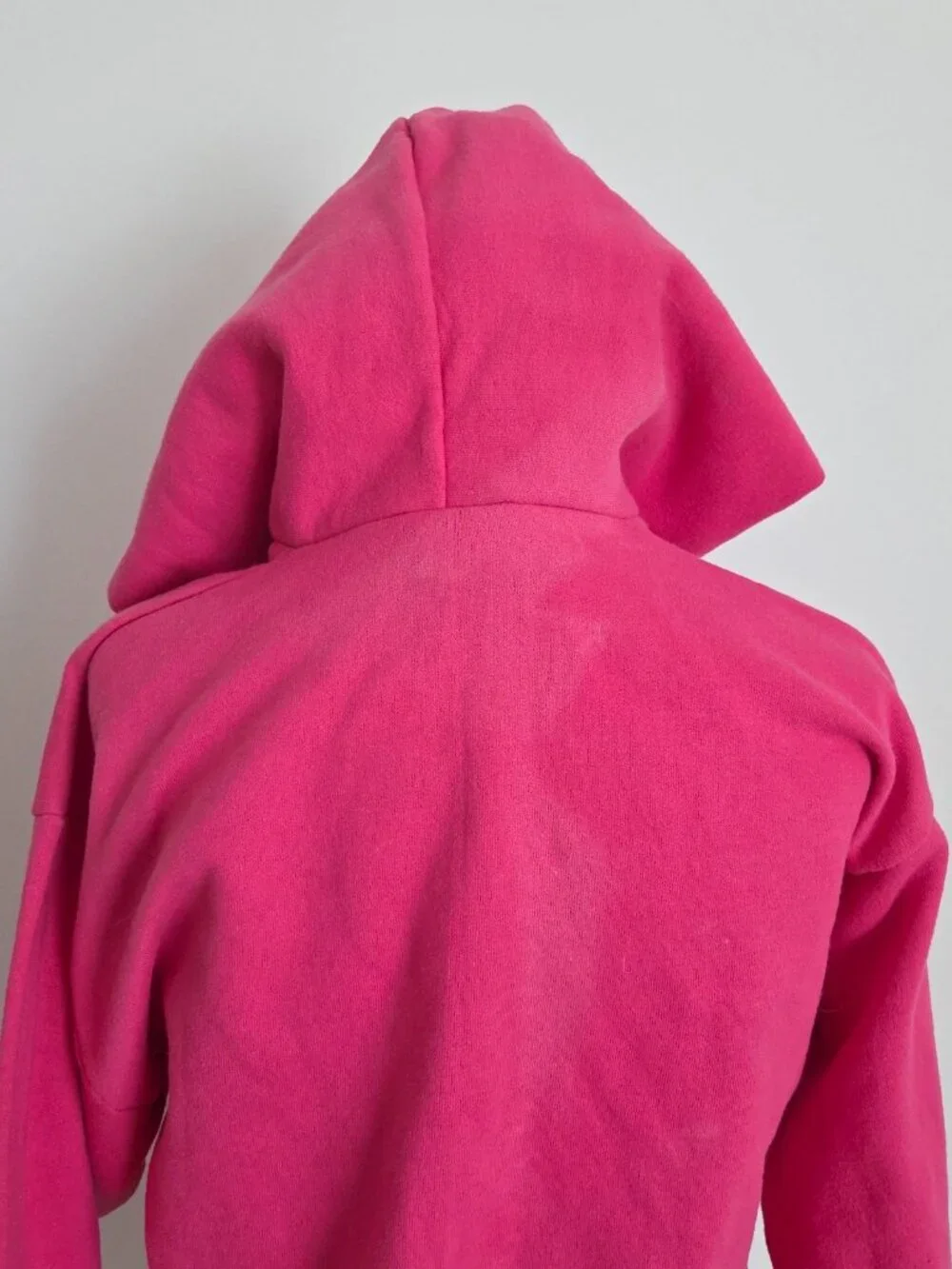 Vtg US Open Pink Hoodie Youth XL Tennis Athleisure Preppy Y2K Sporty Full Zip - Picture 7 of 16